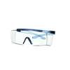 SecureFit™ 3700 Overzetbril, blauwe veren, Scotchgard™ anticondens (K&N), transparante lens, SF3701SGAF-BLU-EU